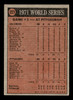 1972 Topps Nelson Briles - 1971 World Series Game 5 #227 1971 World Series VG back of card