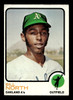 1973 Topps Bill North #234 Oakland Athletics RC Low Grade - Creases front of card