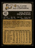 1973 Topps Gail Hopkins #441 Kansas City Royals VG back of card