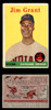 1958 Topps Mudcat Grant #394 Cleveland Indians RC Low Grade - Creases front and back of card