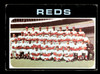 1971 Topps Cincinnati Reds #357 Team Card Low Grade - Creases front of card