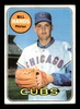 1969 Topps Bill Hands #115 Chicago Cubs VG-EX front of card