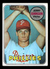 1969 Topps Jerry Johnson #253 Philadelphia Phillies RC VG-EX front of card