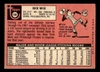 1969 Topps Rick Wise #188 Philadelphia Phillies VG-EX back of card