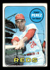 1969 Topps Tony Perez #295 Cincinnati Reds HOF VG-EX front of card