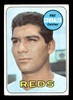 1969 Topps Pat Corrales #382 Cincinnati Reds VG front of card