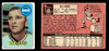 1969 Topps Bill Short #259 Cincinnati Reds VG-EX front and back of card