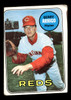 1969 Topps Gerry Arrigo #213 Cincinnati Reds Low Grade - Creases front of card
