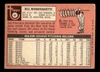 1969 Topps Bill Monbouquette #64 San Francisco Giants VG-EX back of card