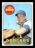 1969 Topps Jeff Torborg #353 Los Angeles Dodgers VG front of card