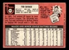 1969 Topps Ted Savage #471 Los Angeles Dodgers VG-EX back of card