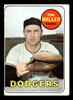 1969 Topps Tom Haller #310 Los Angeles Dodgers VG-EX front of card