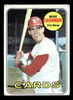 1969 Topps Mike Shannon #110 St. Louis Cardinals VG-EX front of card