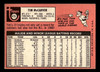 1969 Topps Tim McCarver #475 St. Louis Cardinals VG-EX back of card