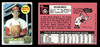 1969 Topps Nelson Briles #60 St. Louis Cardinals VG-EX front and back of card