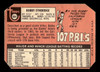 1969 Topps Bobby Etheridge #604 San Francisco Giants High Number Low Grade - Trimmed back of card