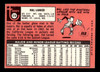1969 Topps Hal Lanier #316 San Francisco Giants VG back of card
