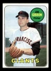 1969 Topps Joe Gibbon #158 San Francisco Giants VG-EX front of card