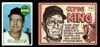 1969 Topps Clyde King #274 San Francisco Giants VG-EX — Example B front and back of card