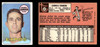 1969 Topps Carroll Sembera #351 Montreal Expos VG-EX front and back of card