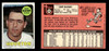 1969 Topps Curt Blefary #458 Houston Astros VG-EX front and back of card