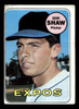 1969 Topps Don Shaw #183 Montreal Expos VG-EX front of card