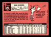 1969 Topps Ron Swoboda #585 New York Mets Low Grade - Creases back of card