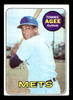 1969 Topps Tommie Agee #364 New York Mets VG-EX front of card