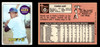 1969 Topps Tommie Agee #364 New York Mets VG-EX front and back of card