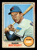 1968 Topps Glenn Beckert #101 Chicago Cubs VG-EX front of card