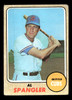 1968 Topps Al Spangler #451 Chicago Cubs VG-EX front of card