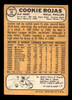 1968 Topps Cookie Rojas #39 Philadelphia Phillies VG back of card