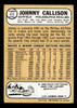 1968 Topps Johnny Callison #415 Philadelphia Phillies VG-EX back of card