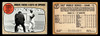 1968 Topps Brock Socks 4 Hits in Opener #151 World Series Game 1 Low Grade - Creases front and back of card
