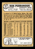 1968 Topps Ron Perranoski #435 Minnesota Twins VG-EX back of card