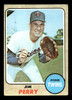 1968 Topps Jim Perry #393 Minnesota Twins VG-EX front of card