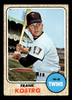 1968 Topps Frank Kostro #44 Minnesota Twins VG-EX front of card