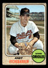 1968 Topps Andy Etchebarren #204 Baltimore Orioles VG-EX front of card