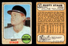 1968 Topps Rusty Staub #300 Houston Astros Low Grade - Creases front and back of card