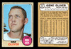 1968 Topps Gene Oliver #449 Boston Red Sox VG-EX front and back of card