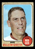 1968 Topps Dick Ellsworth #406 Boston Red Sox VG-EX front of card