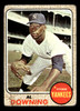 1968 Topps Al Downing #105 New York Yankees VG front of card