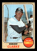 1968 Topps Horace Clarke #263 New York Yankees VG-EX front of card