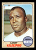 1968 Topps Sandy Valdespino #304 Atlanta Braves VG-EX front of card