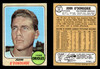 1968 Topps John O'Donoghue #456 Baltimore Orioles VG-EX front and back of card