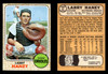 1968 Topps Larry Haney #42 Baltimore Orioles VG-EX front and back of card