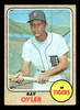 1968 Topps Ray Oyler #399 Detroit Tigers VG front of card