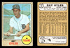 1968 Topps Ray Oyler #399 Detroit Tigers VG front and back of card