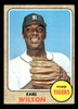 1968 Topps Earl Wilson #160 Detroit Tigers VG-EX front of card