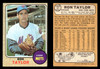 1968 Topps Ron Taylor #421 New York Mets VG-EX — Example A front and back of card